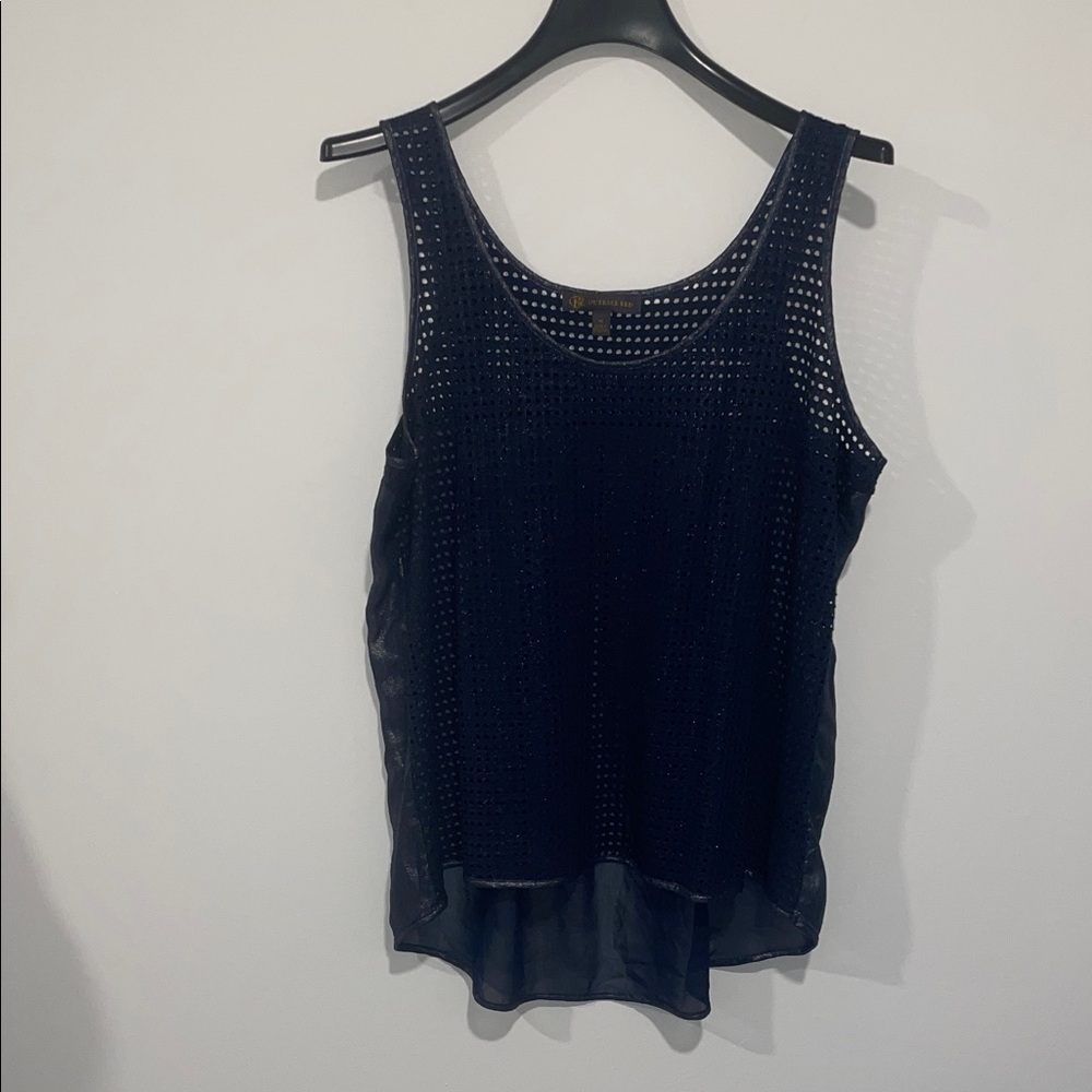 Outback Red Dark Blue Sleeveless Mesh Tank Top